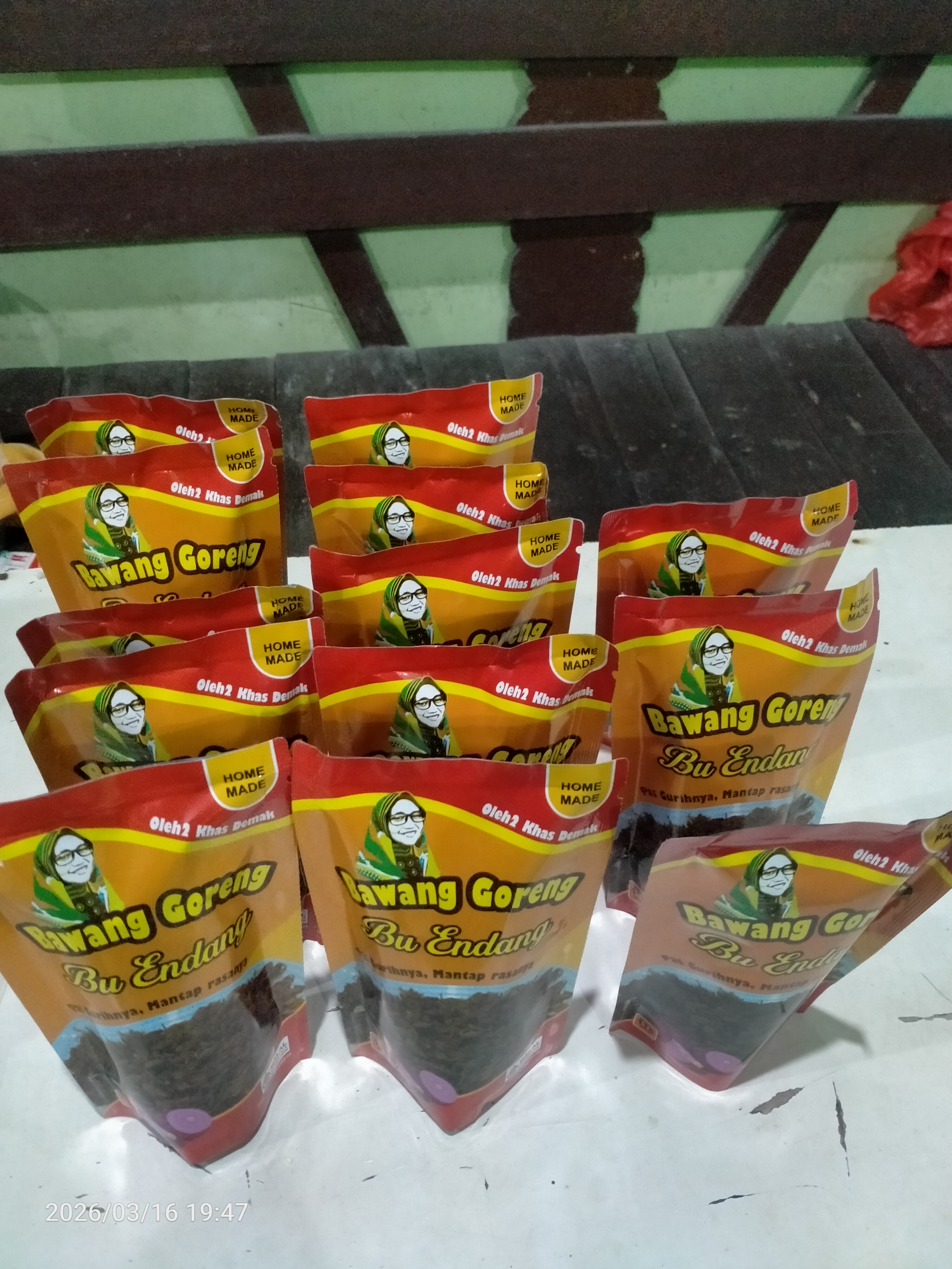 Brambang goreng bu endang